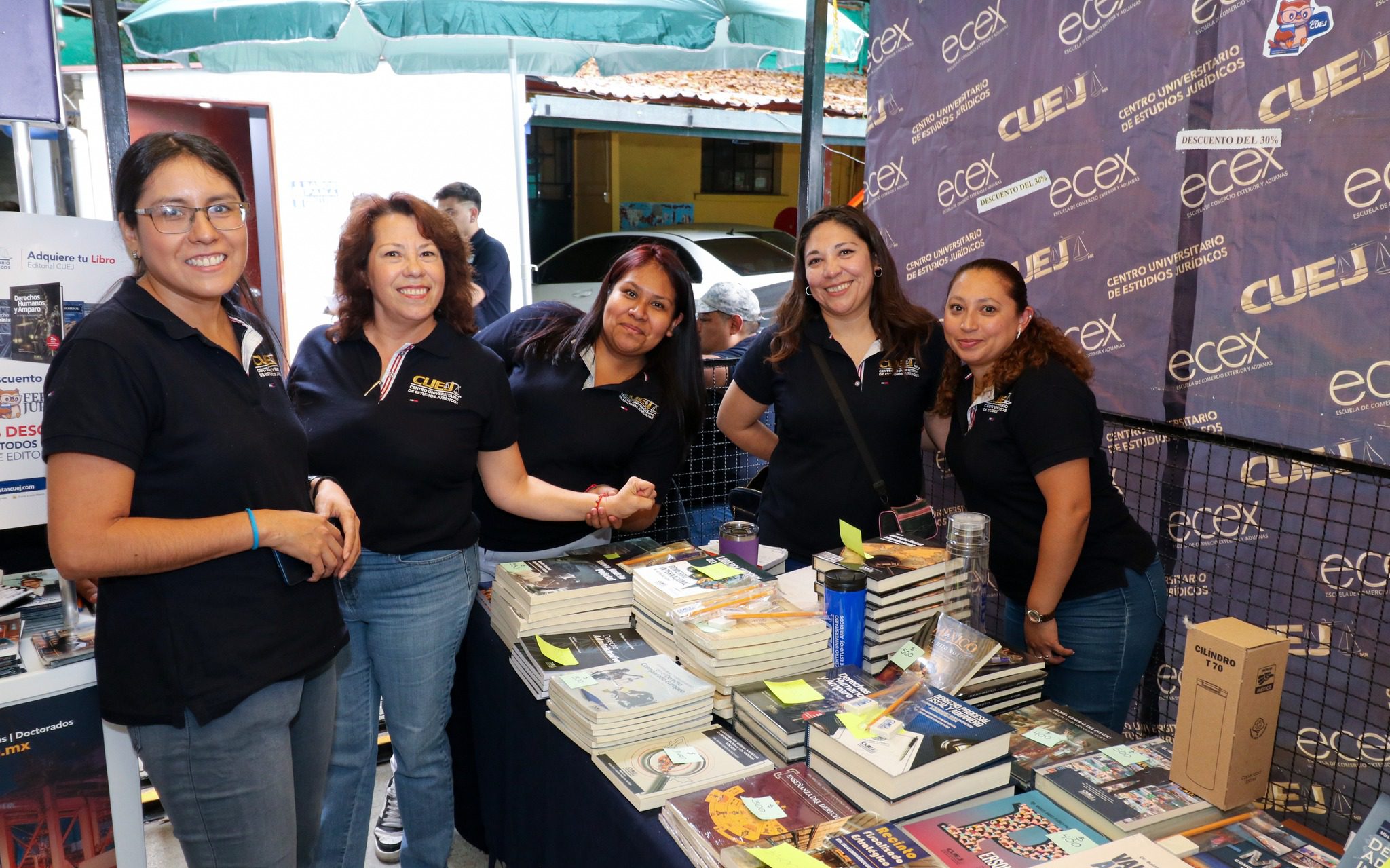 Feria Jurídica en el CUEJ