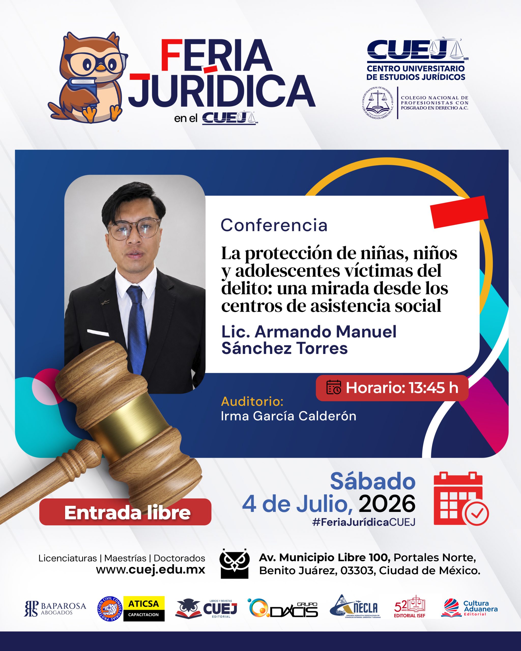 FERIA JURIDICA - CONFERENCIAS_Armando