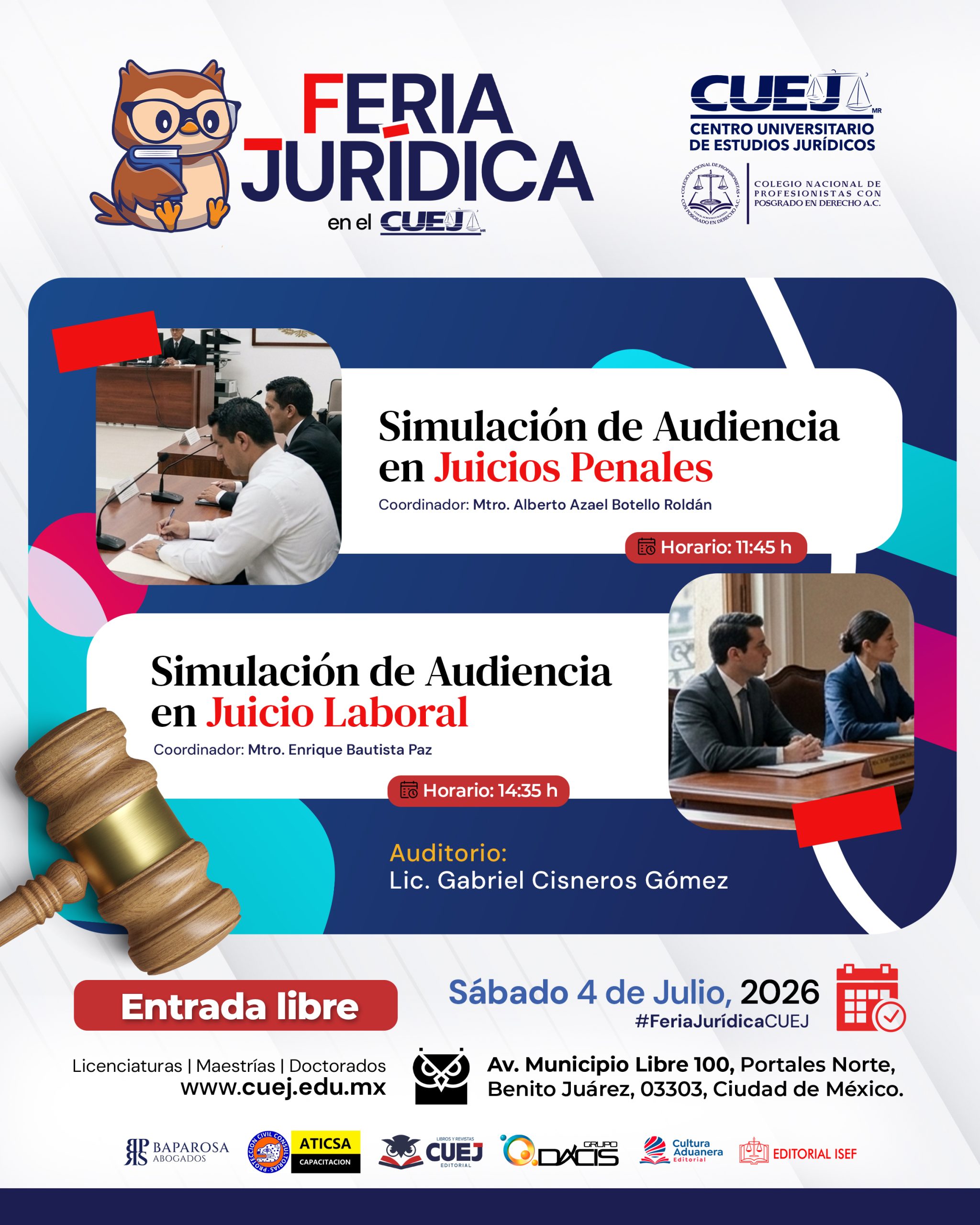 FERIA JURIDICA - SIMULACIONES